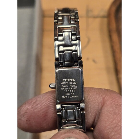 Vintage Citizen Elegance 13mm Ladies' Watch. New Battery. 6.5" Band. - Picture 11 of 11